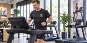 Peter test loopband in werkplaats