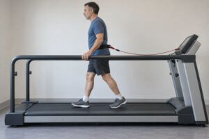 Achteruit lopen loopband header