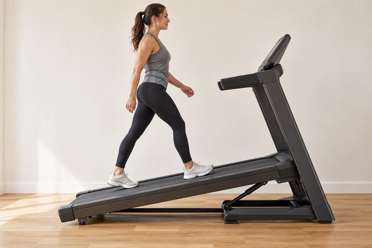 Trainen met helling loopband header